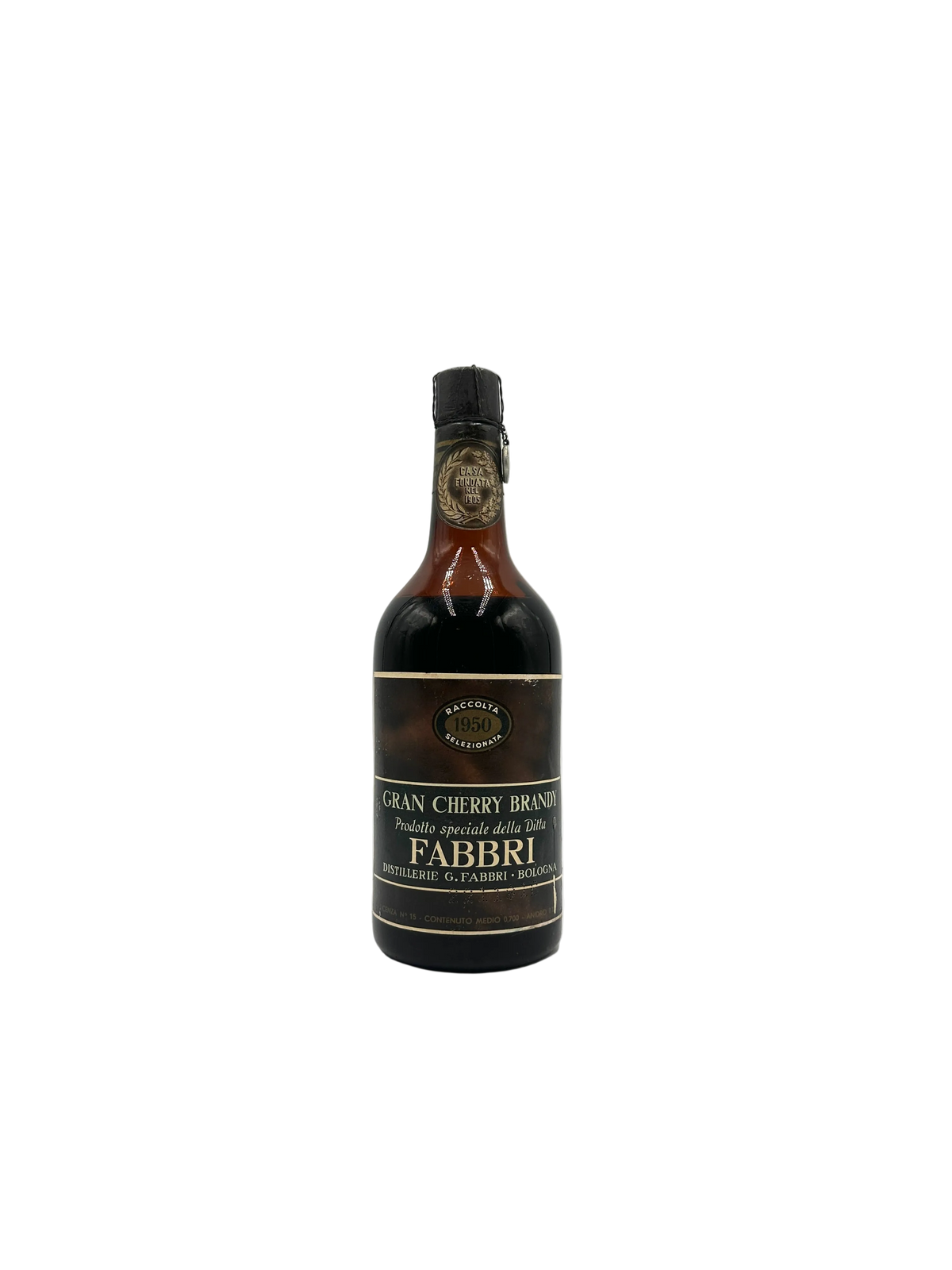 1950 - Fabbri - Gran Cherry Brandy Raccolta Selezionata - Sigillo Stella Anni 1950