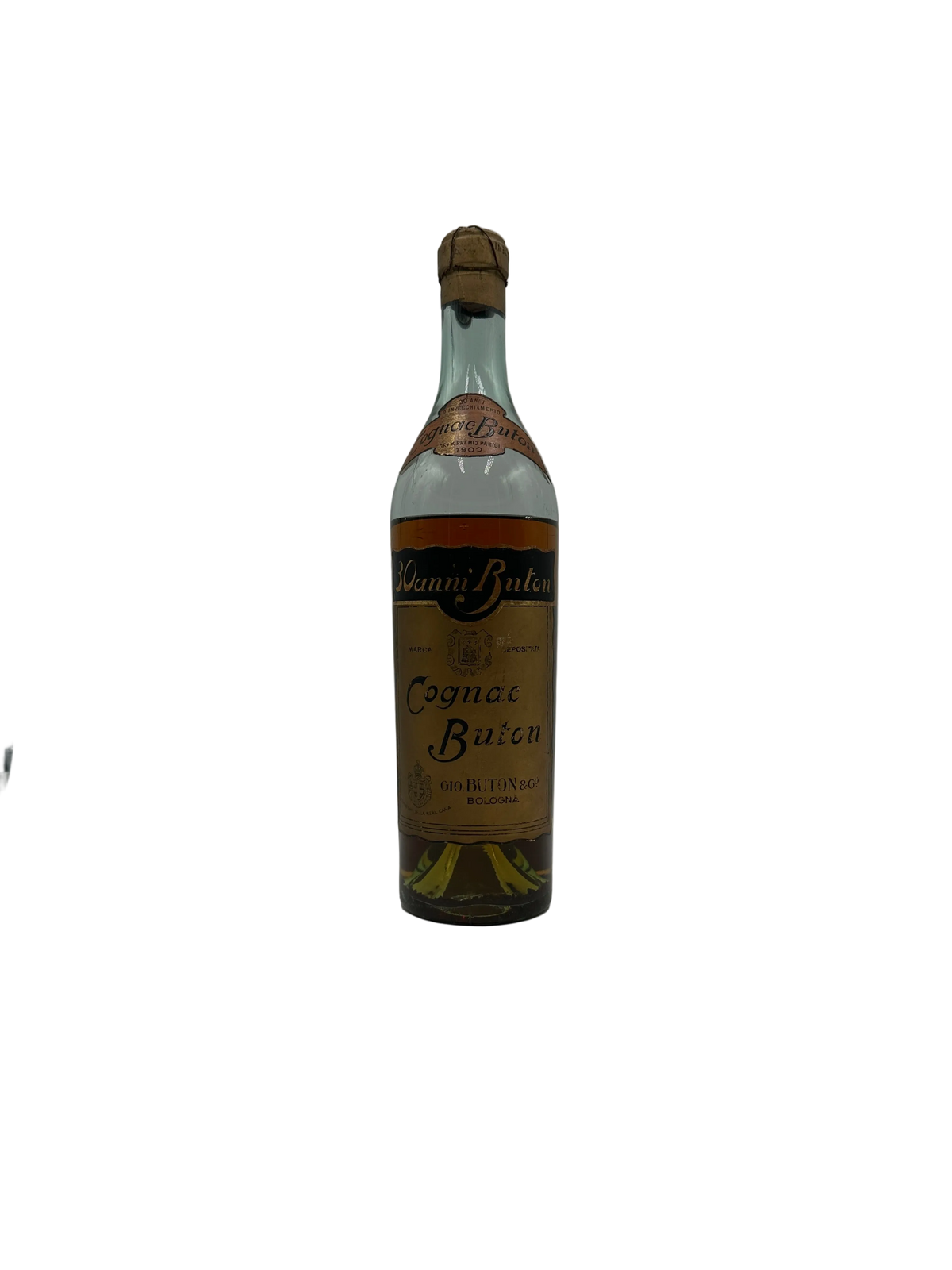 Gio. Buton - Cognac 30 Anni - Sigillo Fasci Anni 1940