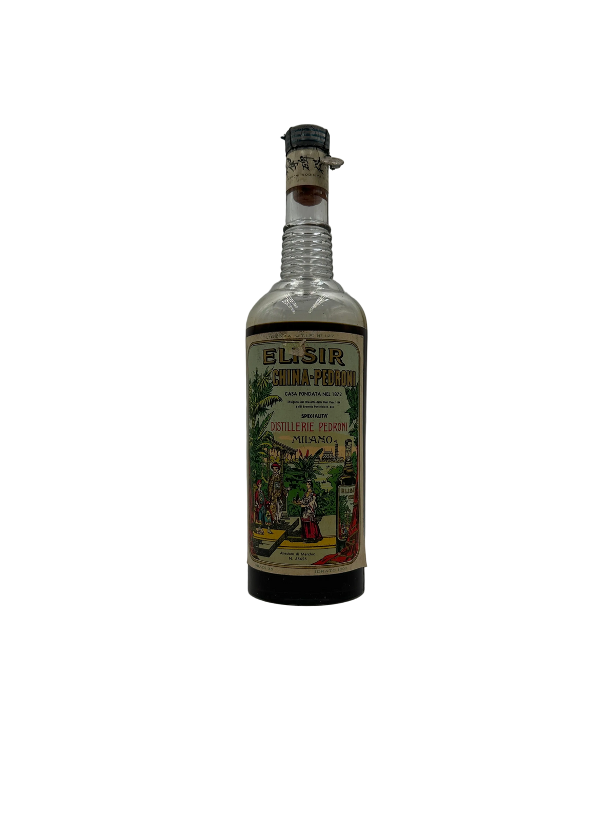 Distillerie Pedroni - Elisir China - Sigillo Stella Anni 1950