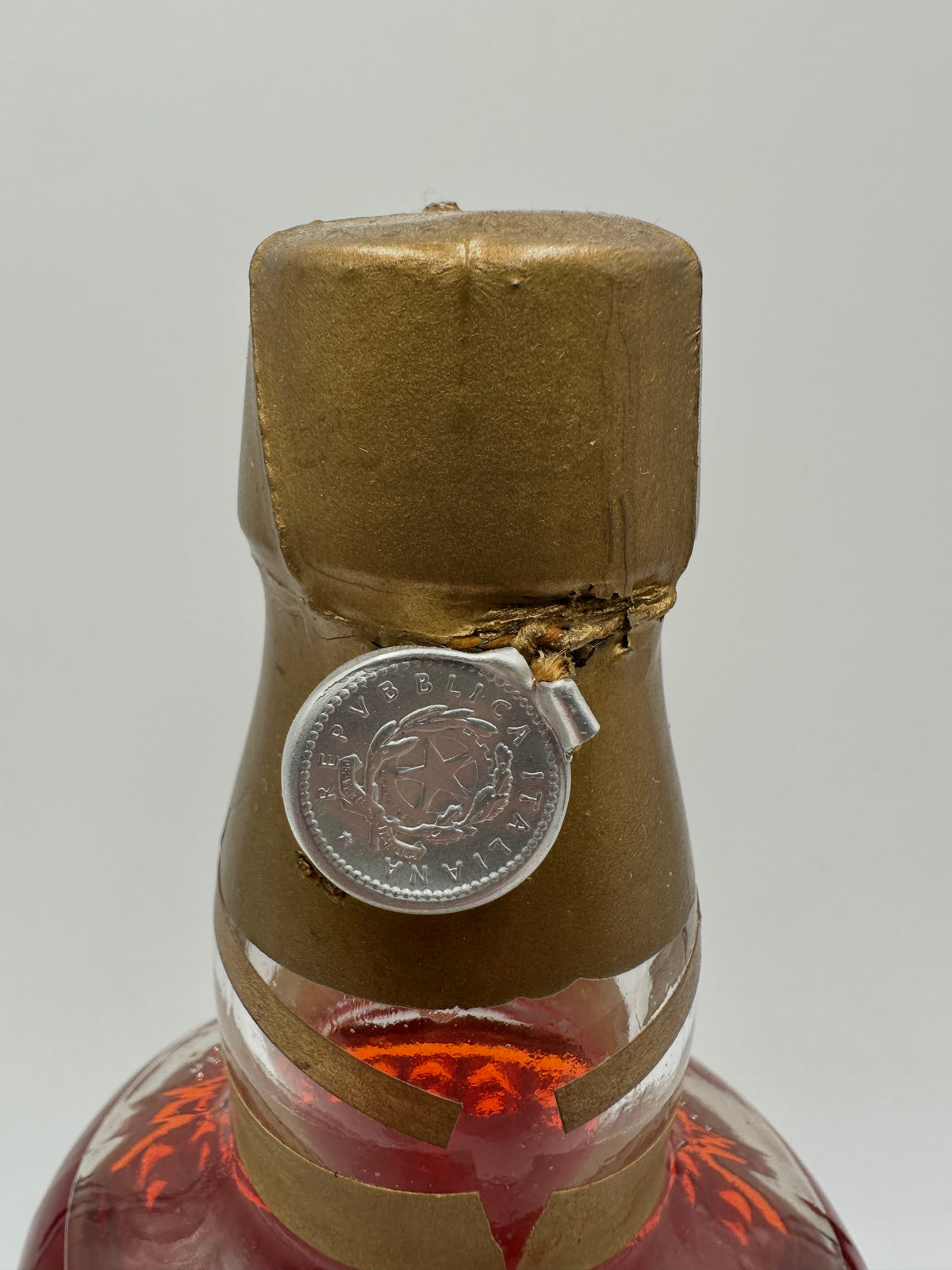 Lazza - Crema Mandarino - Sigillo Stella Anni 1950