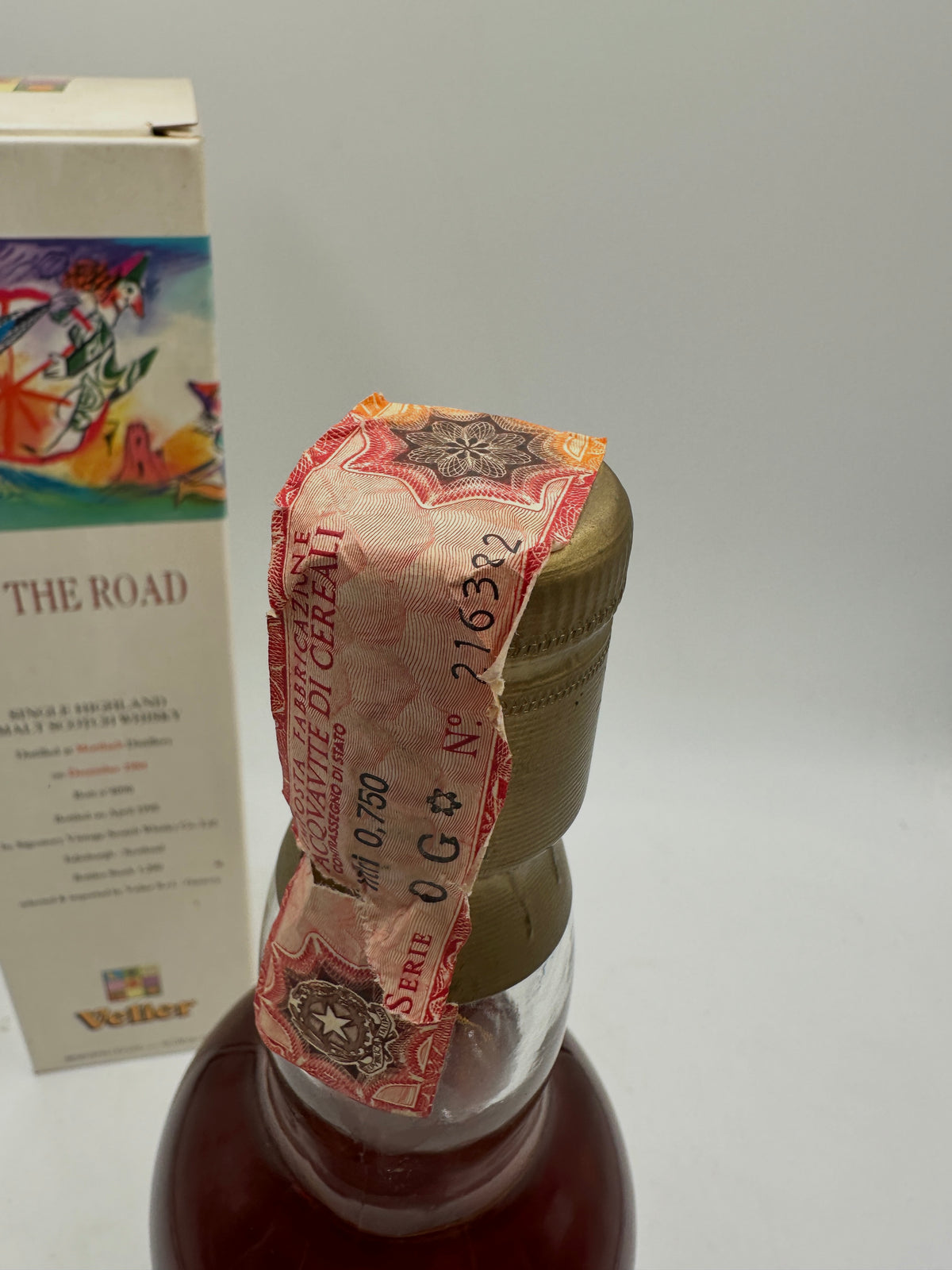 1984 - Mortlach - "On The Road" Single Highland Malt Scotch Whisky - Signatory Vintage - Bottl. 1995