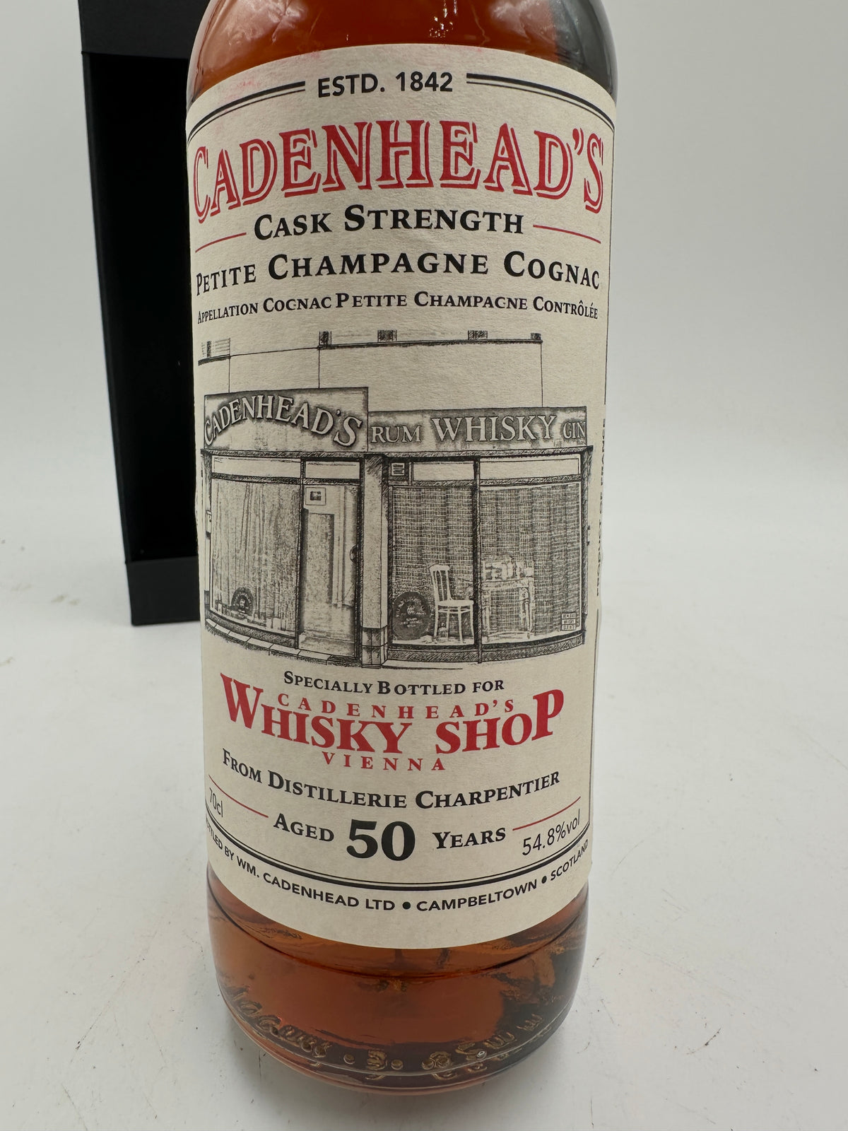 Charpentier - 50 Years Petite Champagne Cognac Cask Strength - Cadenhead - Bottl. 2018