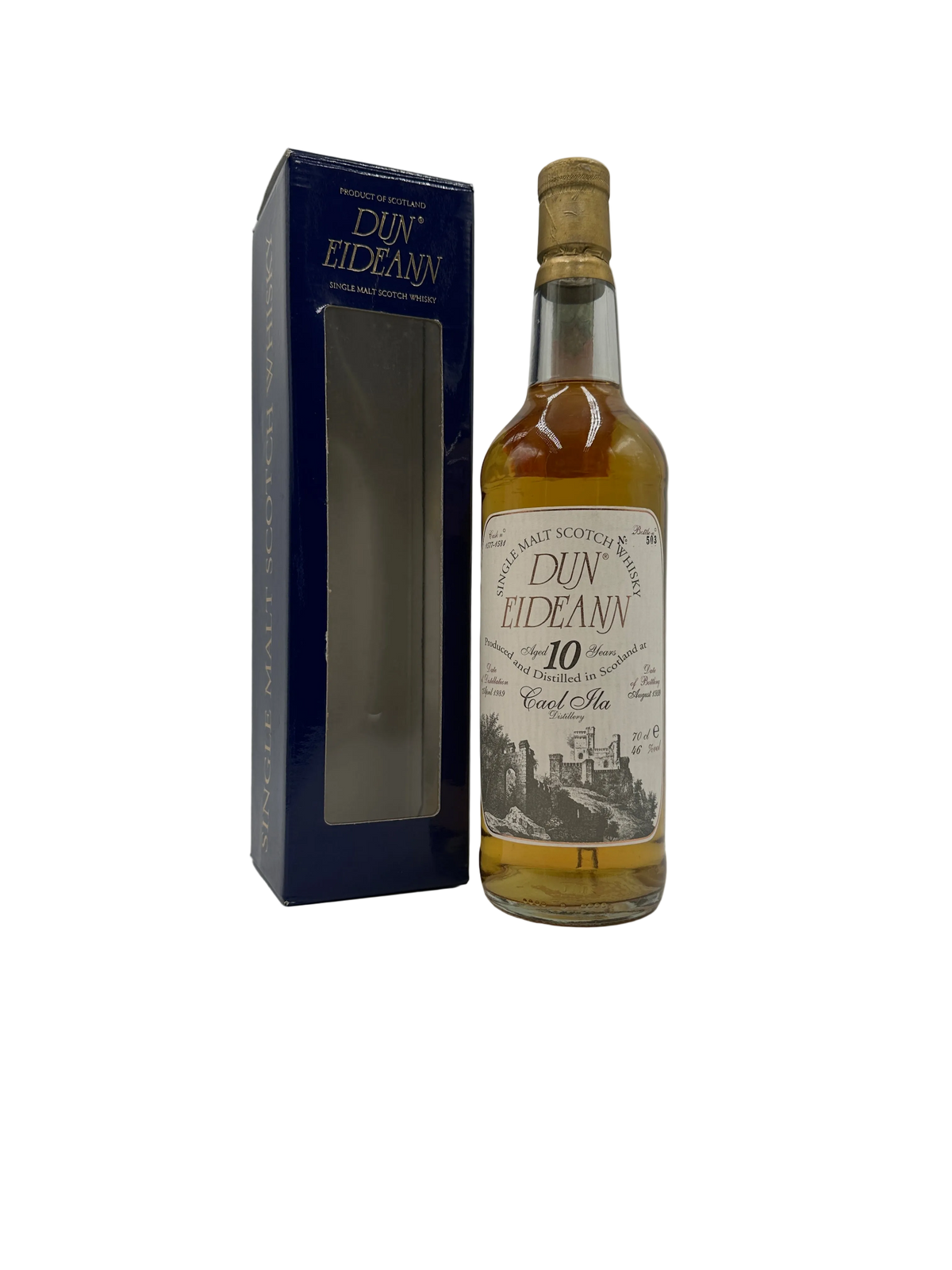 1989 - Caol Ila - 10 Years Old Single Malt Scotch Whisky - Dun Eideann - Bottl. 1999