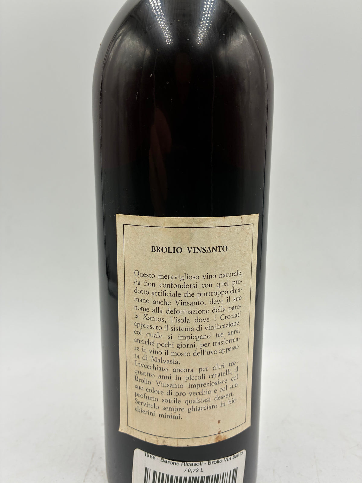1966 - Barone Ricasoli - Brolio Vin Santo - 0,72L 15%