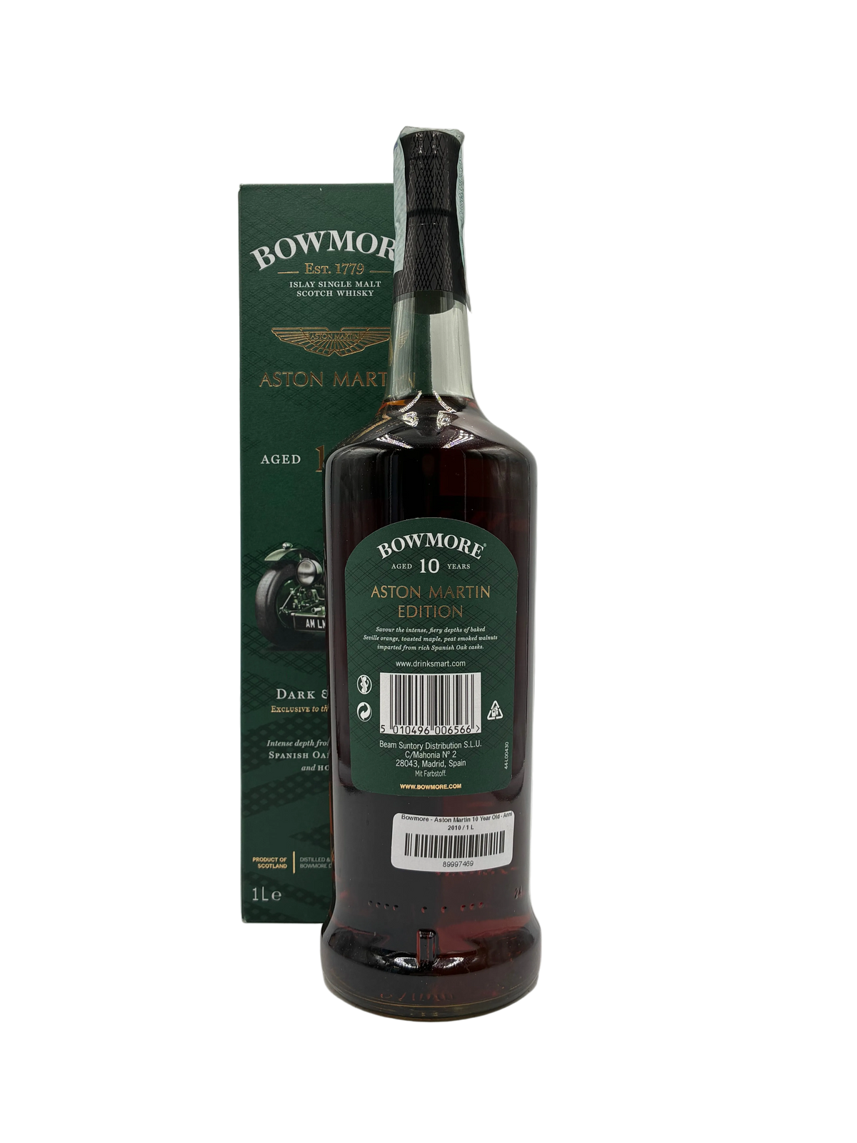 Bowmore - Islay Single Malt Scotch Whisky 10 YO Aston Martin - Anni '2020s - 1L 40%