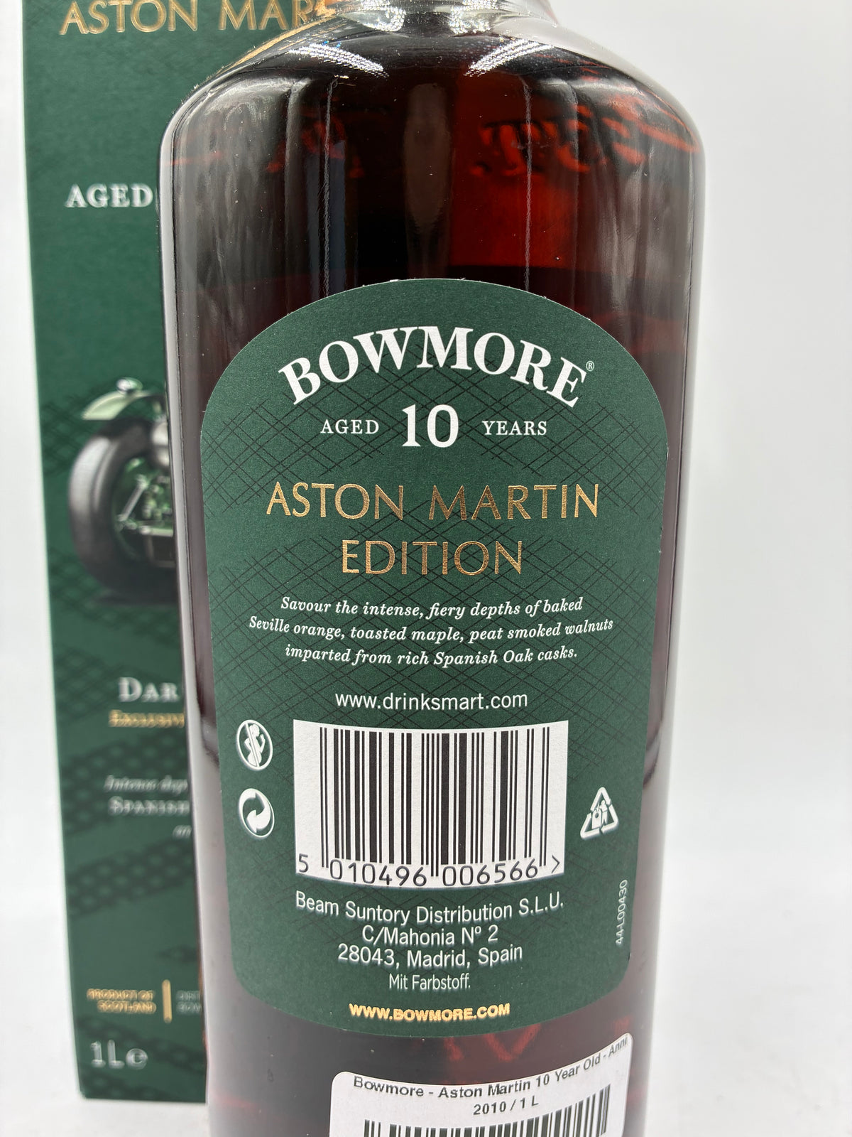 Bowmore - Islay Single Malt Scotch Whisky 10 YO Aston Martin - Anni '2020s - 1L 40%