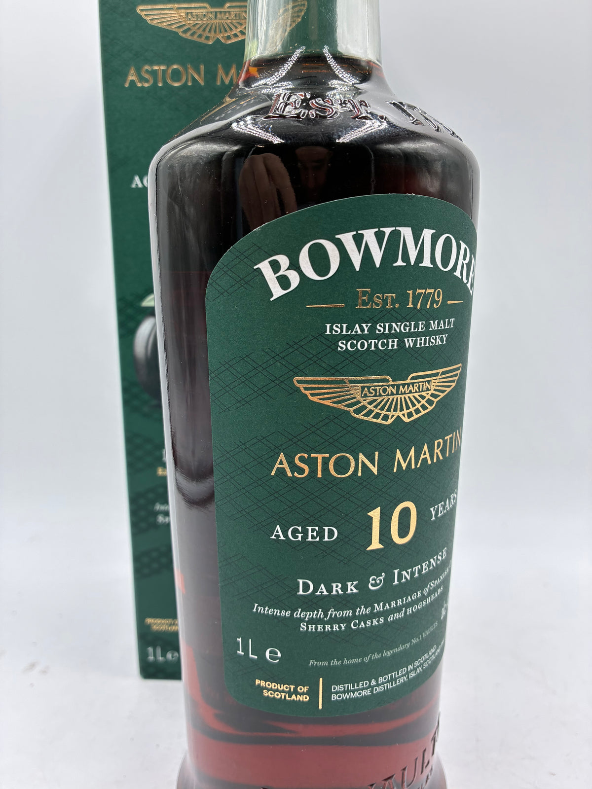 Bowmore - Islay Single Malt Scotch Whisky 10 YO Aston Martin - Anni '2020s - 1L 40%