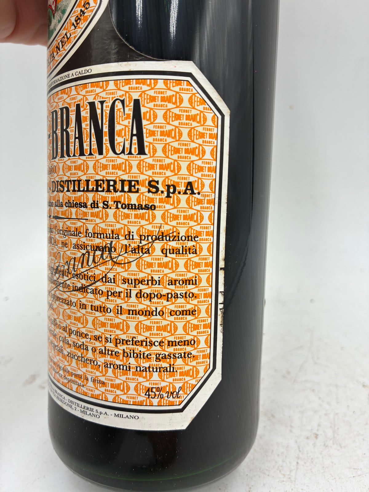 1991  - Fratelli Branca - Fernet Branca - 0,75L 45%