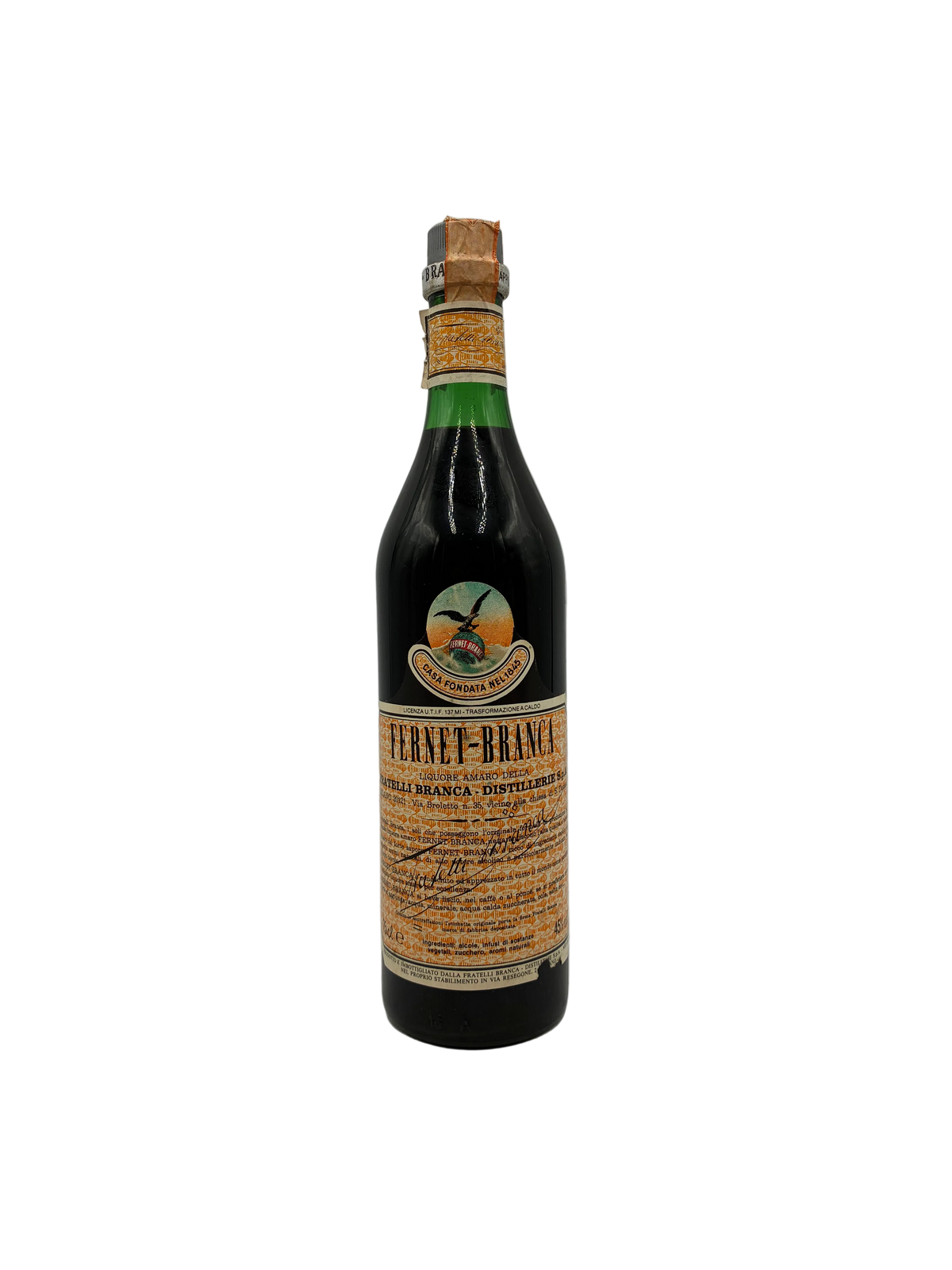 1982 - Fratelli Branca - Fernet Branca - 0,75L 45%