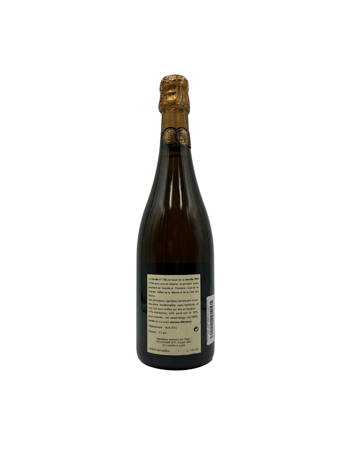 Jacquesson - Champagne Brut Cuvee 735 - Deg. 2012