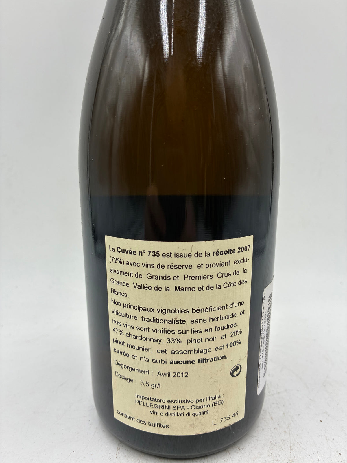 Jacquesson - Champagne Brut Cuvee 735 - Deg. 2012