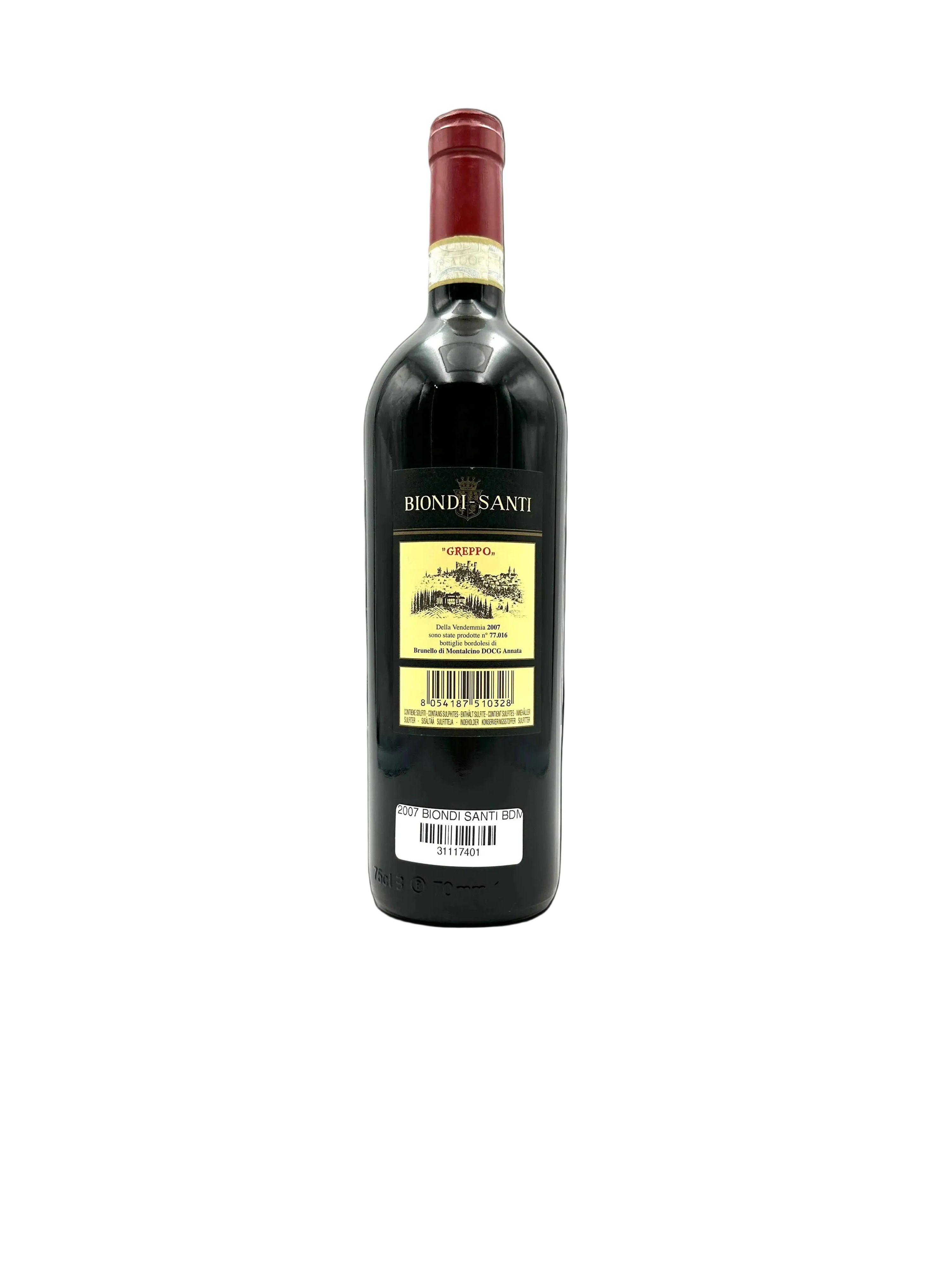 2007 - Biondi Santi Tenuta Greppo - Brunello di Montalcino