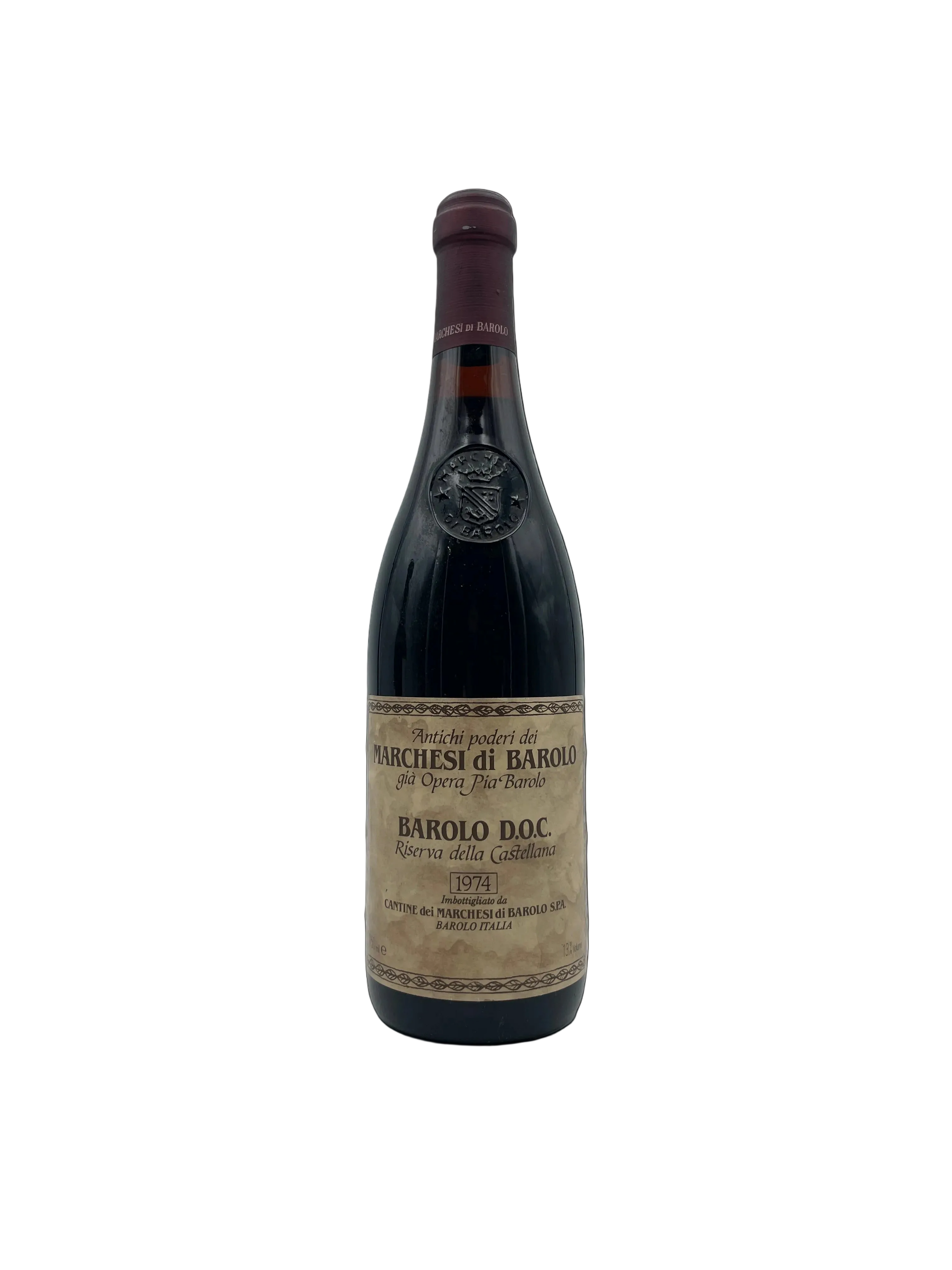 1974 - Marchesi di Barolo - Barolo Riserva della Castellana