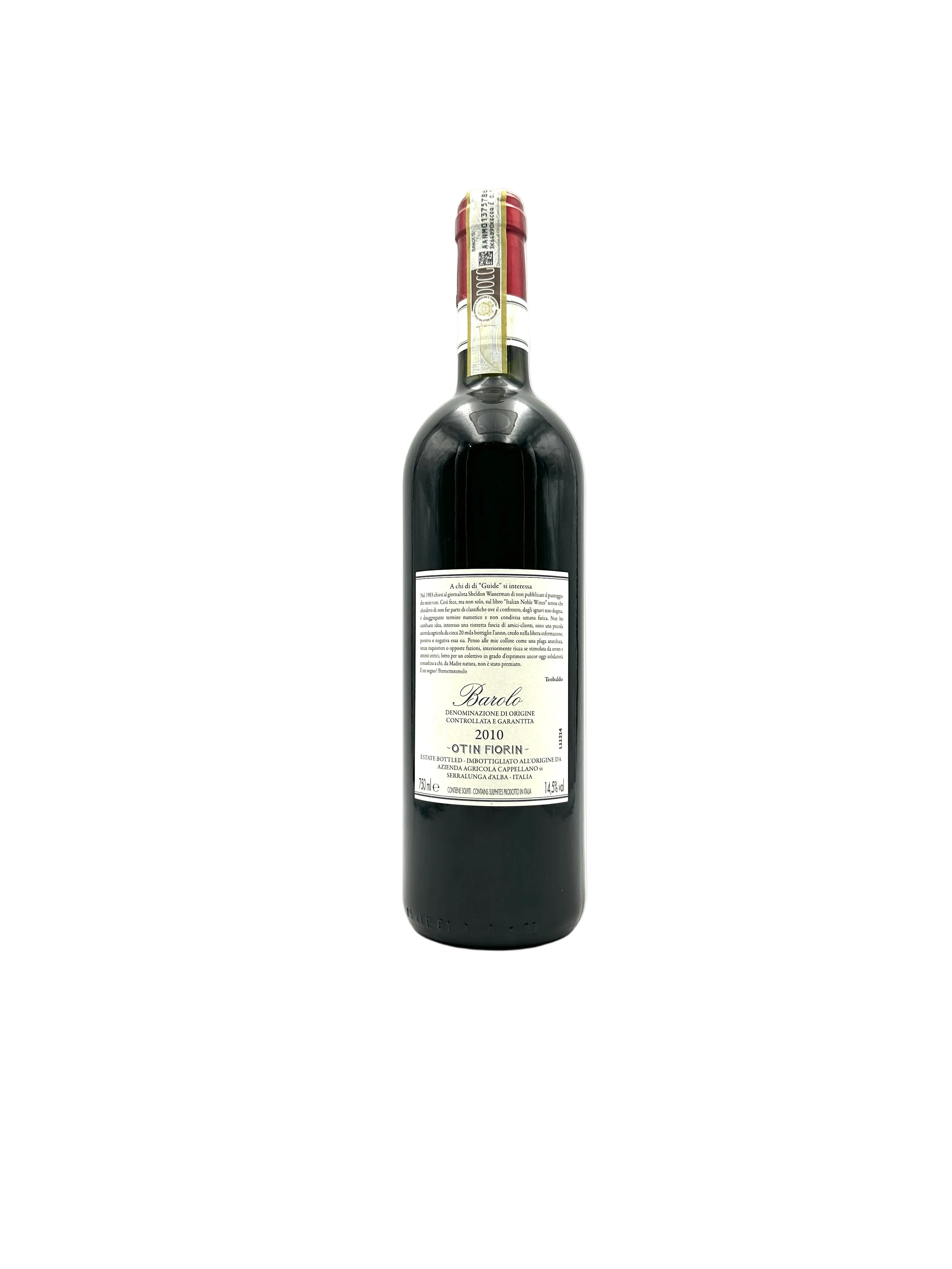 2010 - Cappellano - Barolo Otin Fiorin Pié Franco
