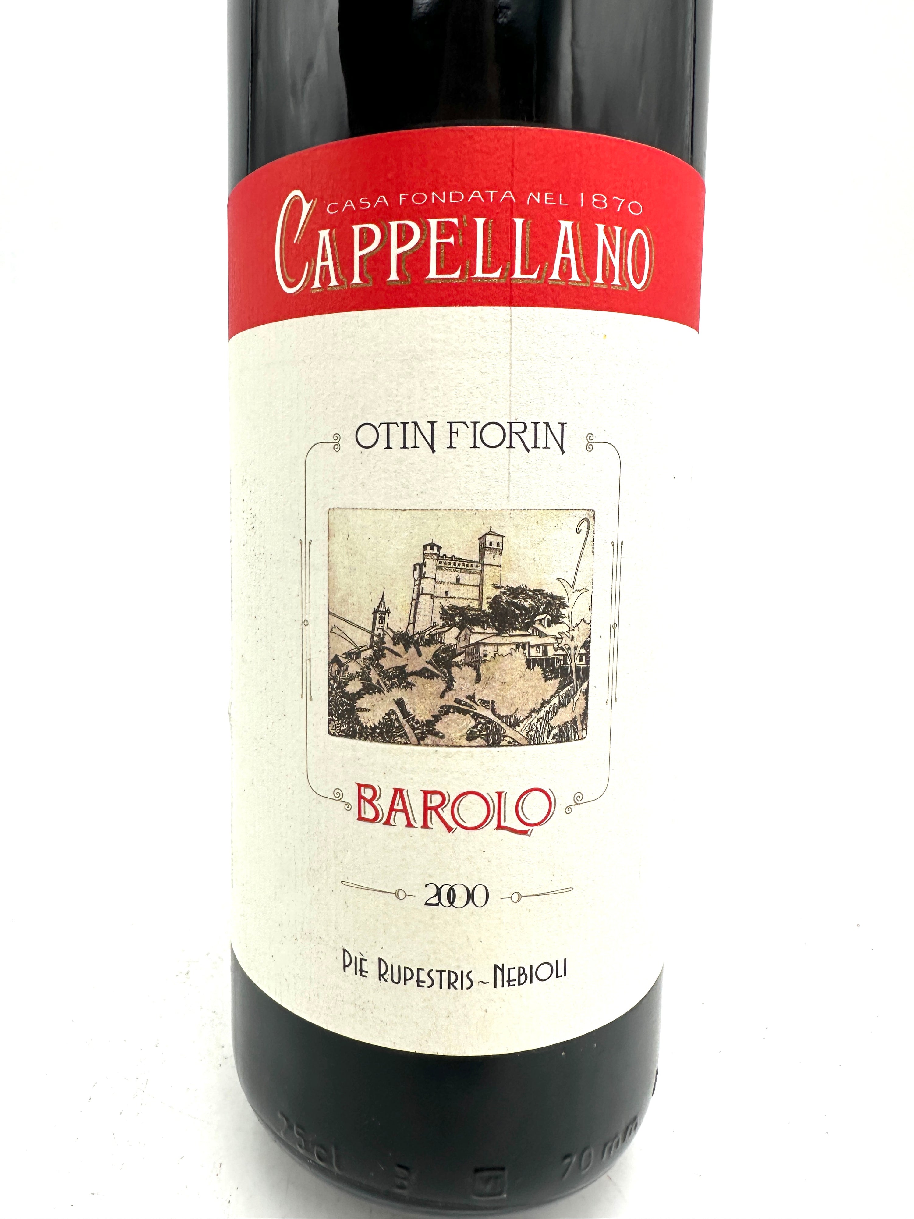 2000 - Cappellano - Barolo Otin Fiorin Pié Rupestris
