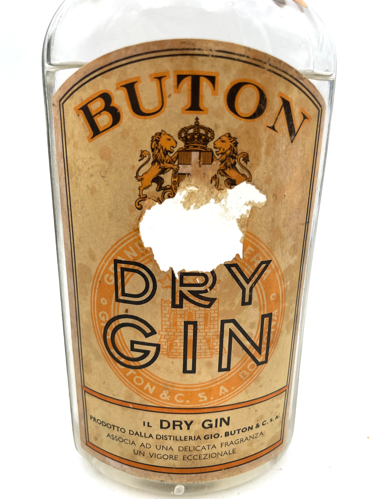 Buton - Dry Gin - Sigillo Stemma Sabaudo