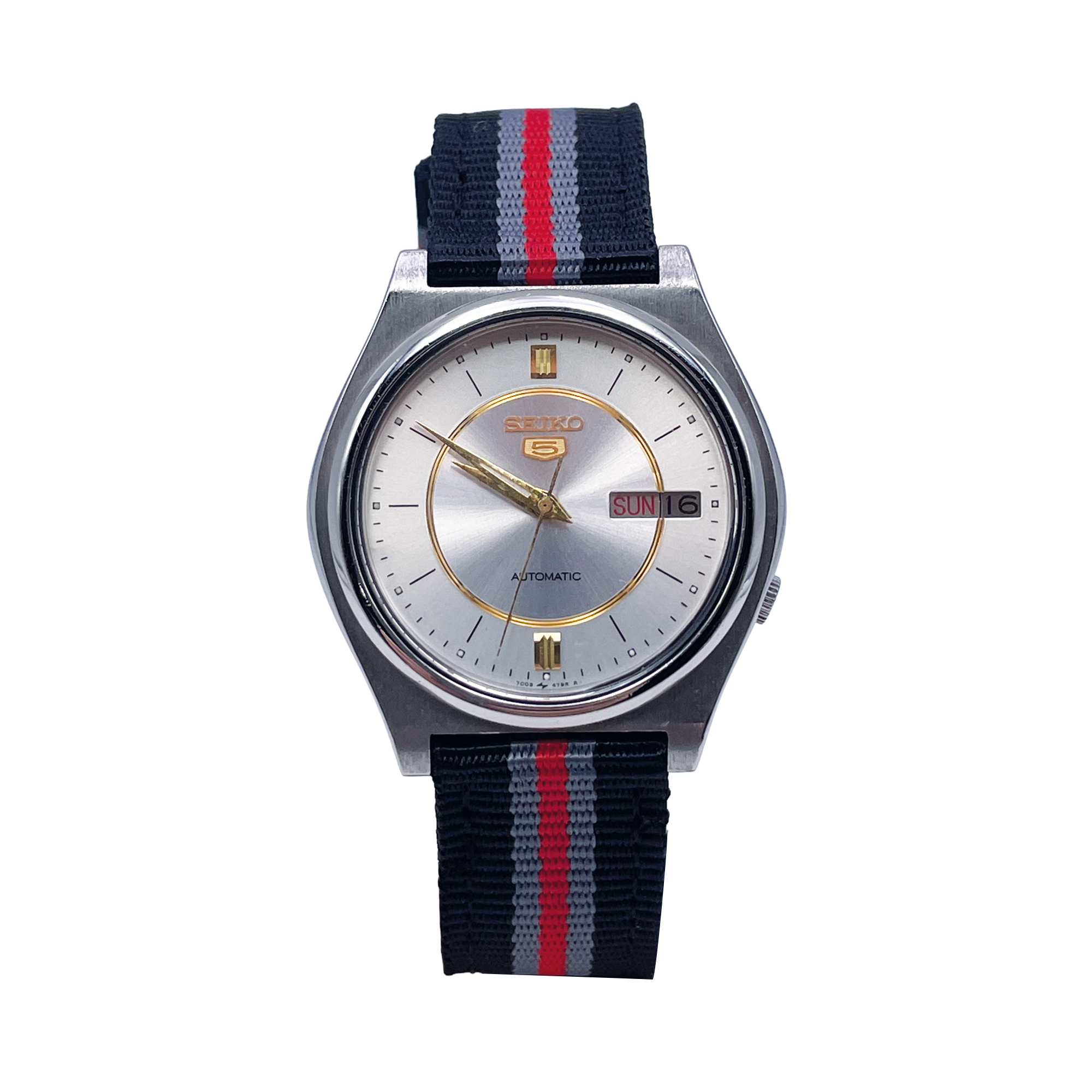 Seiko - 5 Automatico 7009 3170 - Acciaio Vintage Originale - 36mm