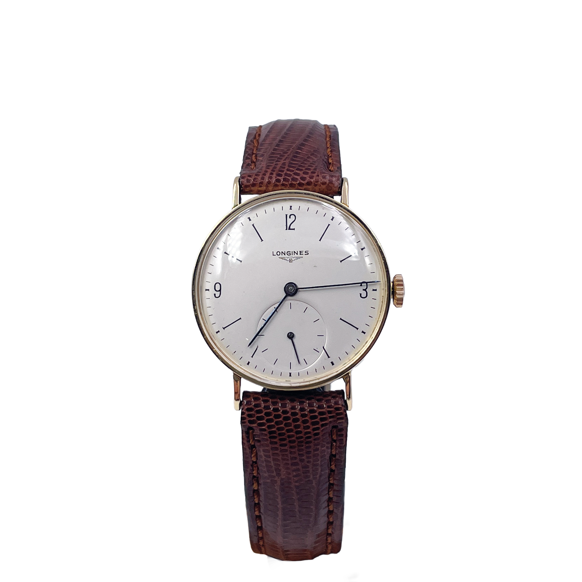 1940 Longines - 4178 Oro 18K Calibro 27.0 + Estratto Archivio Originale