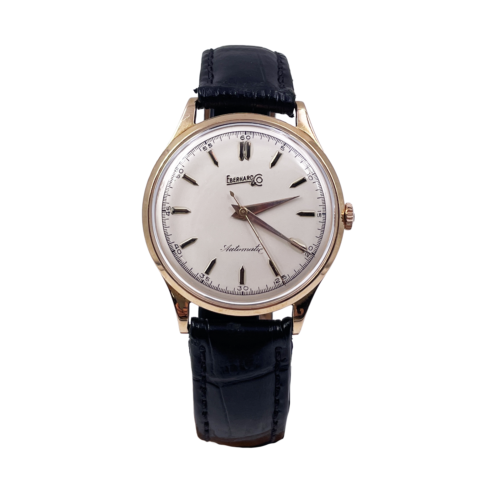 Eberhard & Co. - Automatico - Oro 18K - Vintage Uomo - 36 mm