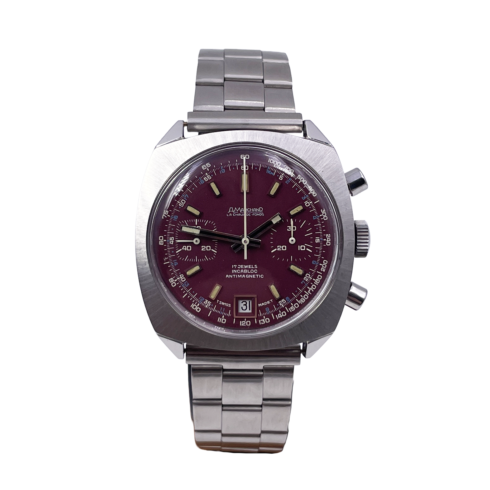 A Marchand La Chaux - De - Fonds - Cronografo Manuale Vintage