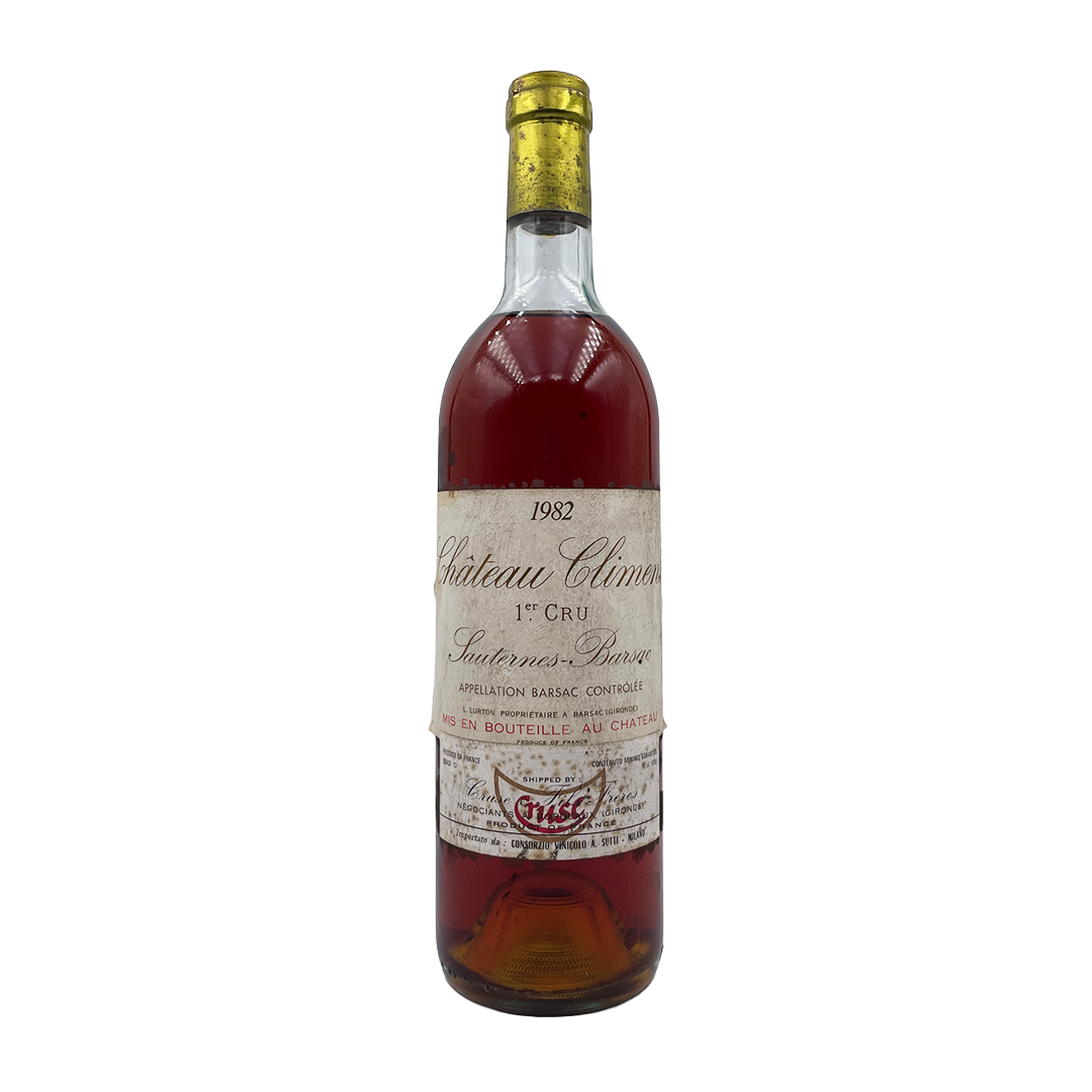 Chateau Climens - Sauternes Barsac 1er Cru - 1982