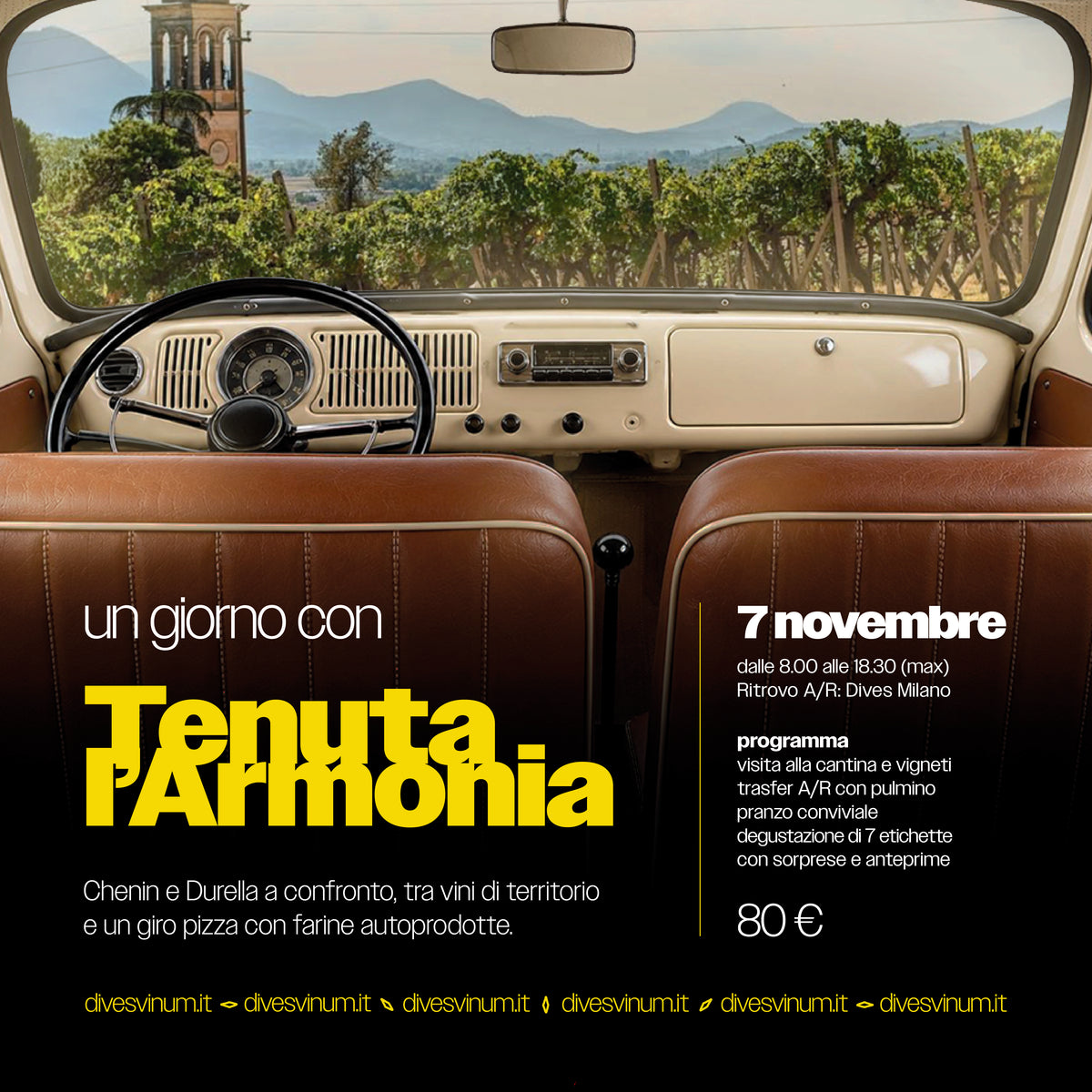 Un giorno con Tenuta L'Armonia - 7 Novembre