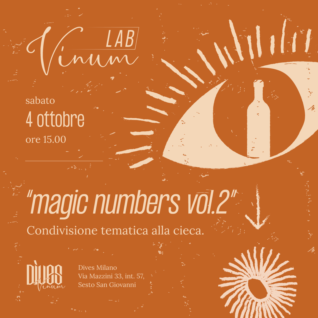 VinumLab - 4 Ottobre 2025 - "Magic Numbers Vol.2"